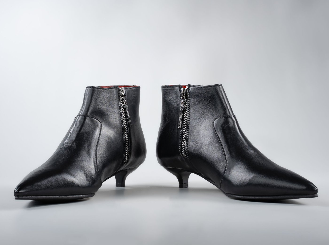 Grace Black, front view showing minimalist silhouette