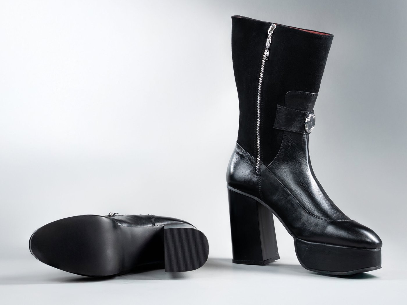 Valentina Black, rubber outsole